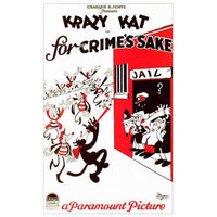 Krazy Kat Movie Poster Print showcasing classic animation art.
