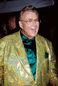 Rod Roddy at The Daytime Emmy Awards poster print by Cj Contino