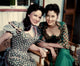 Ava Gardner Cast Chairs photo print showcasing classic Hollywood elegance.