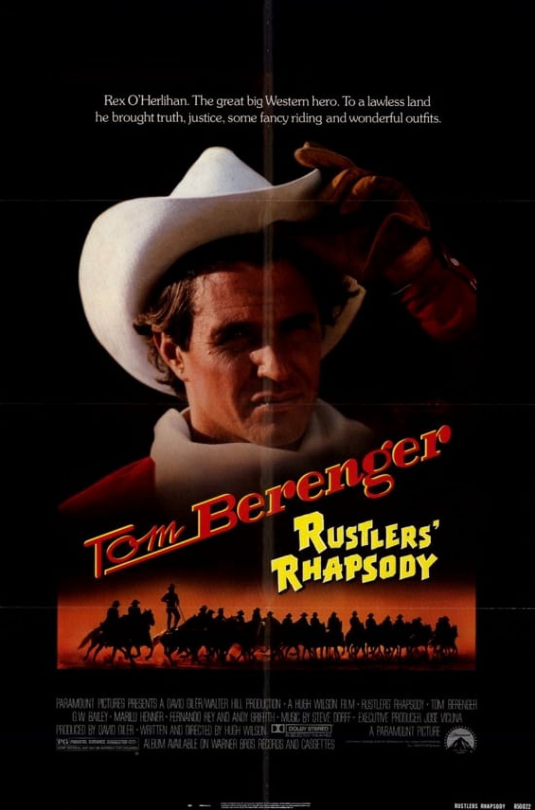 Rustler's Rhapsody Movie Poster in 11x17 size