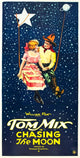 Chasing The Moon movie masterprint poster featuring Eva Novak and Tom Mix from 1922