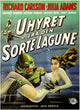 Creature From The Black Lagoon movie masterprint poster featuring Julie Adams, 1954.