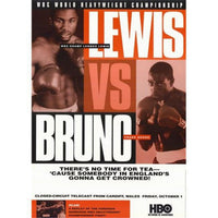 Lennox Lewis vs Frank Bruno movie poster in 11x17 size