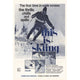 Skiing Adventure Movie Poster Print 27x40 - vibrant winter sports art