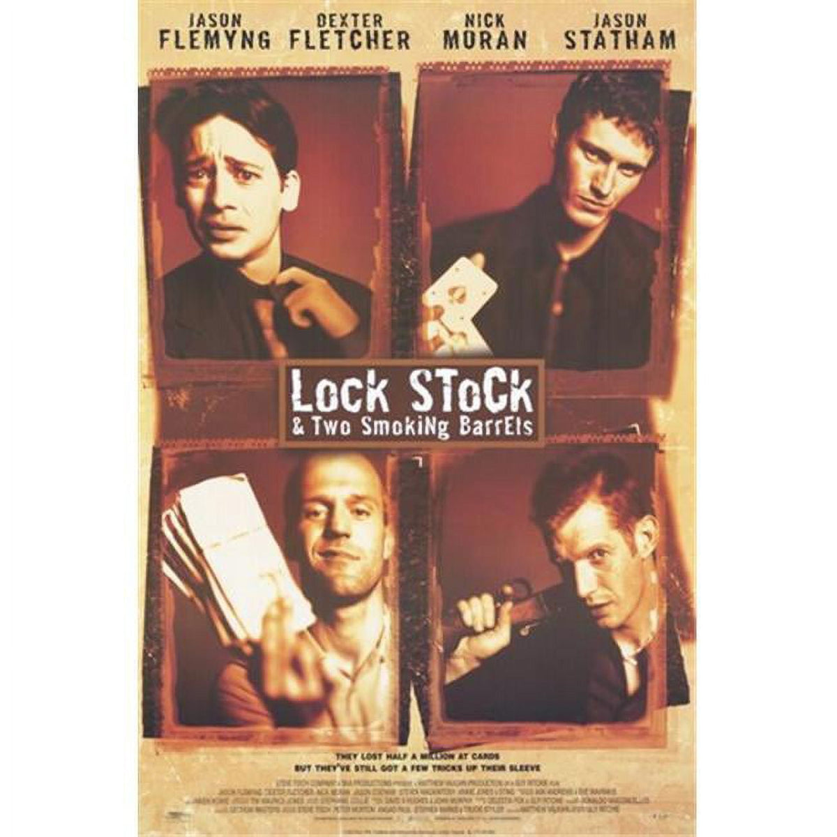 Lock, Stock and Two Smoking Barrels movie poster 11x17