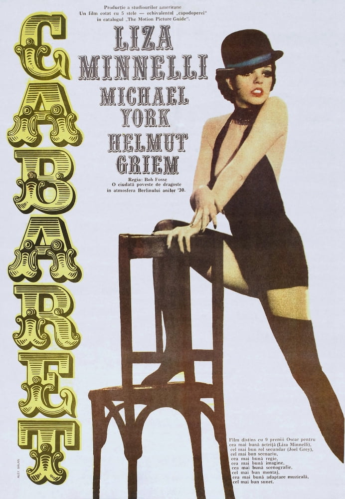 Cabaret Movie Masterprint Poster featuring Liza Minnelli (1972)