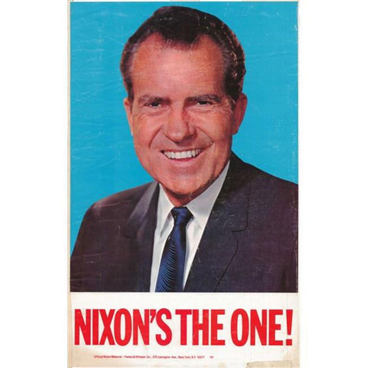 Richard Nixon movie poster 11x17 classic political art