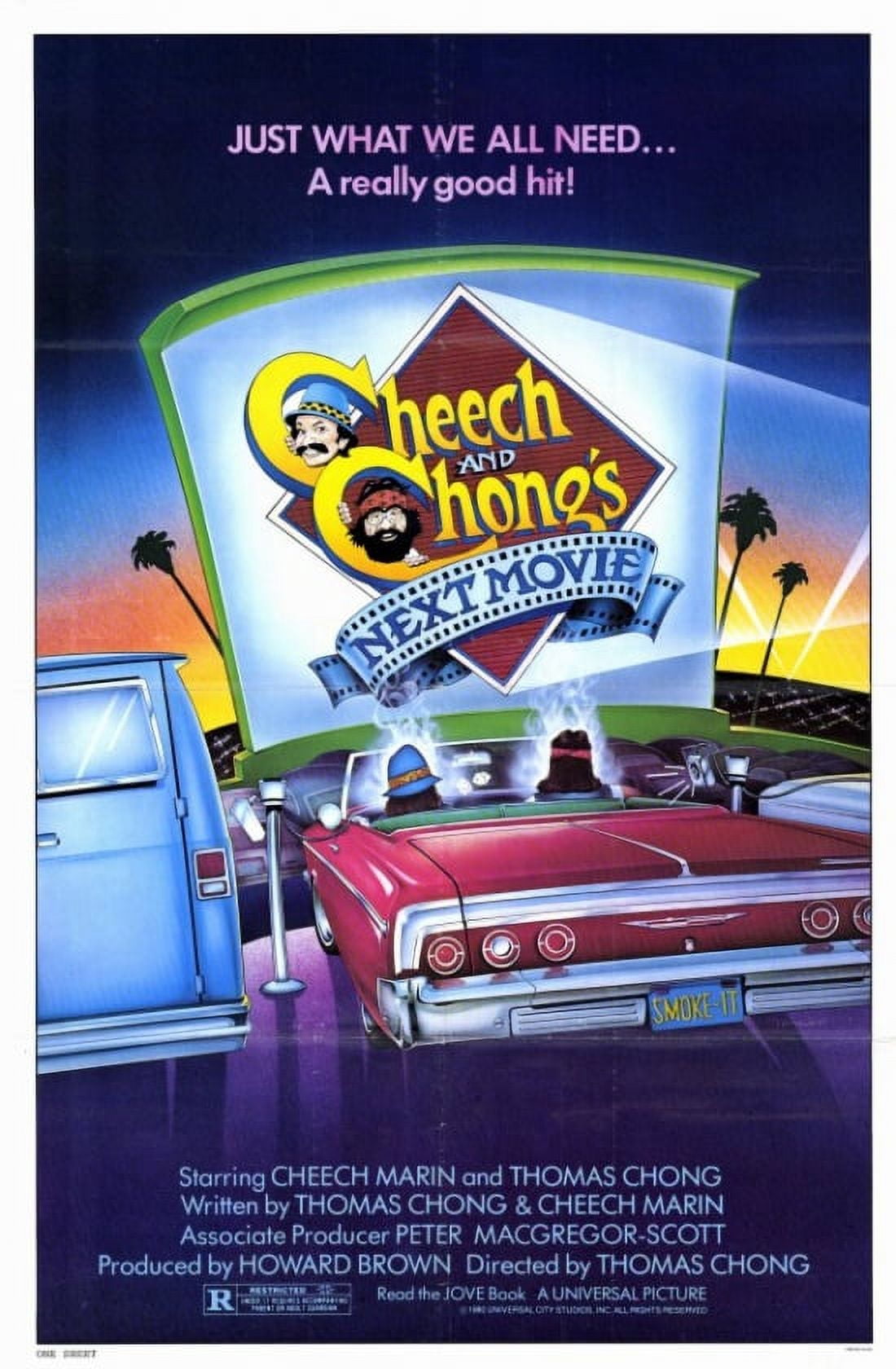 Cheech and Chong's Next Movie poster print 11x17