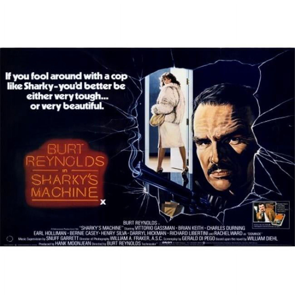 Sharky's Machine Movie Poster Print - Classic Film Art 27x40