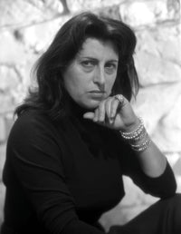 Anna Magnani wearing a black tunic with bracelets photo print.