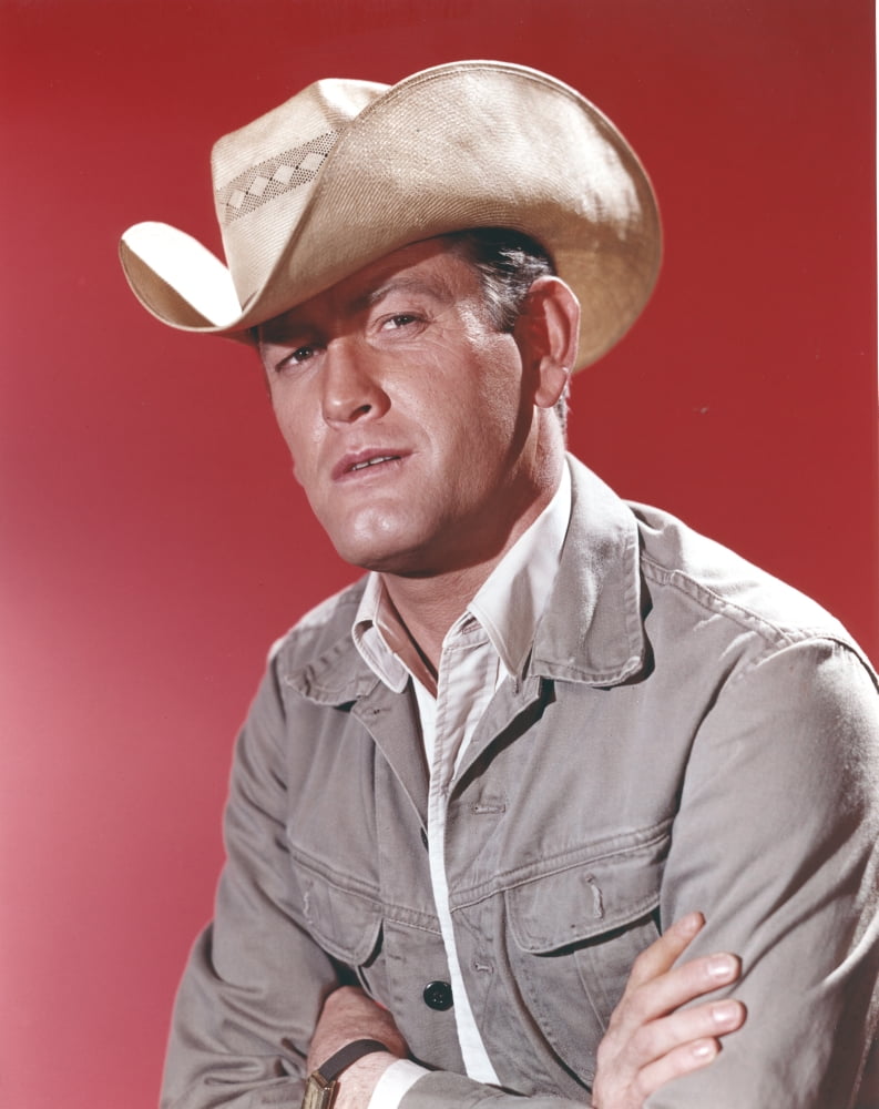 Earl Holliman portrait photo print in brown jacket