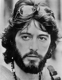 Al Pacino Serpico photo print capturing iconic 1970s cinema moment.