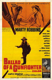 Ballad of a Gunfighter Movie Poster 11x17 print.