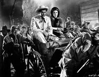 Gone with The Wind Carousel Scene Photo Print showcasing iconic movie romance.