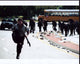 Jon Bernthal Running from Zombies in The Walking Dead Photo Print