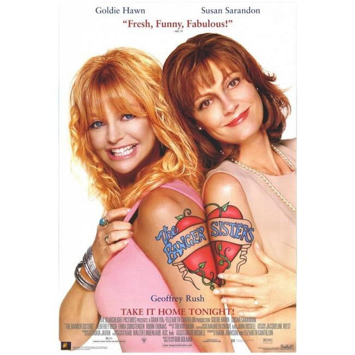 The Banger Sisters Movie Poster 11x17 vibrant artwork