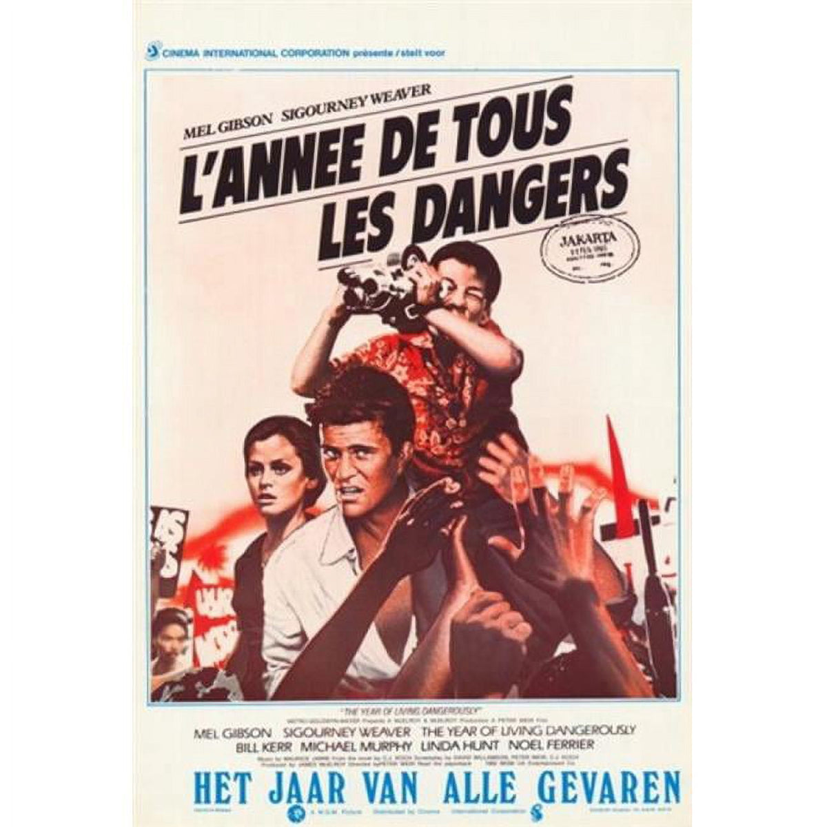The Year of Living Dangerously Movie Poster 11x17
