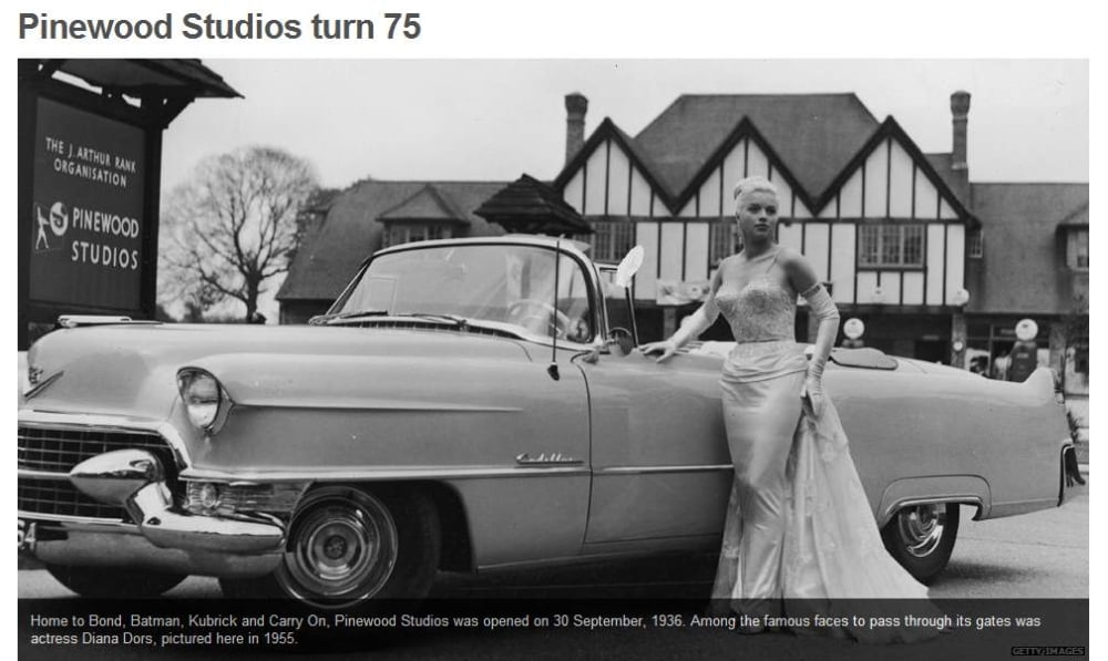 Diana Dors Sitting on Car Photo Print - Vintage Hollywood