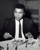 Muhammad Ali Eating a Meal Photo Print - Iconic Sports Photography