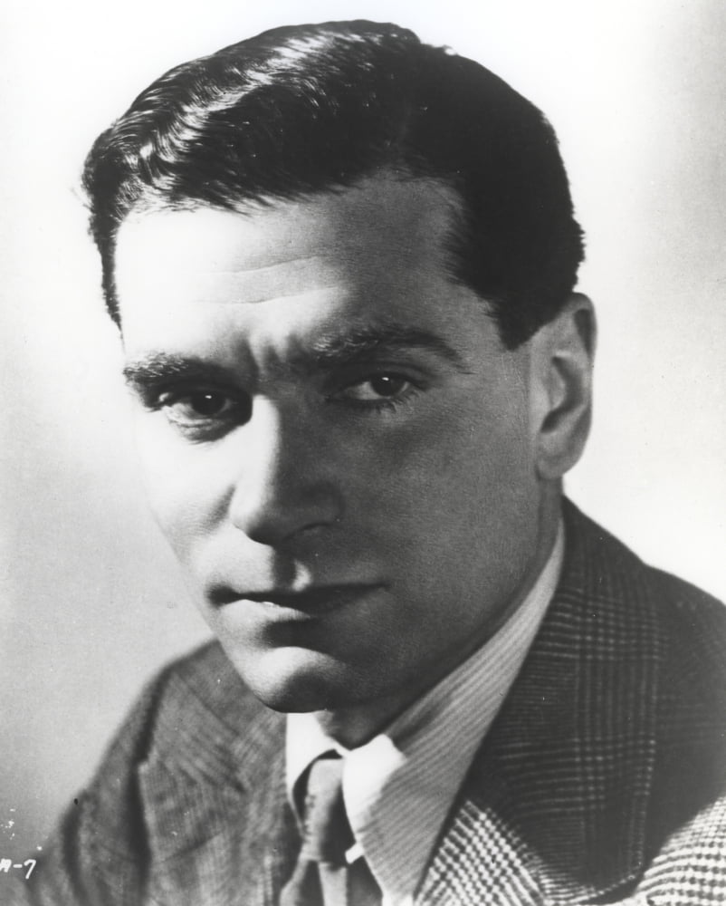 Laurence Olivier classic photo print in high quality.