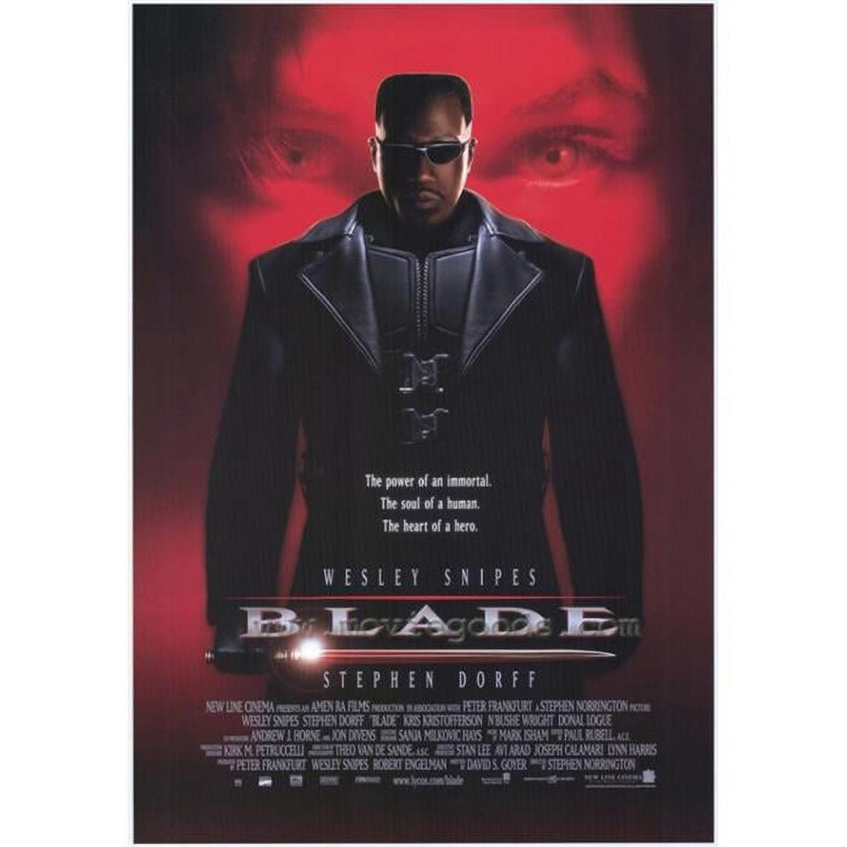 Blade Movie Poster Print - Iconic 27x40 Artwork