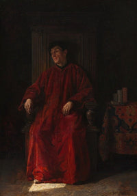 Judge in Red Robe fine art print by Adolphe Charles Edouard Steinheil.