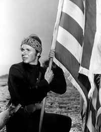 The Red Badge of Courage photo print featuring Audie Murphy.