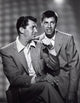 Martin and Lewis photo print featuring the iconic duo wearing blazers.