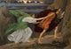 Orpheus and Eurydice fine art print by Edward John Poynter, featuring vibrant colors and intricate details.