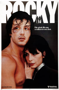 Rocky Movie Masterprint Poster featuring Sylvester Stallone and Talia Shire (8x10)
