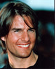 Tom Cruise smiling in black top photo print