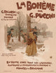 La Bohème 1895 Art Poster Print by Adolfo Hohenstein