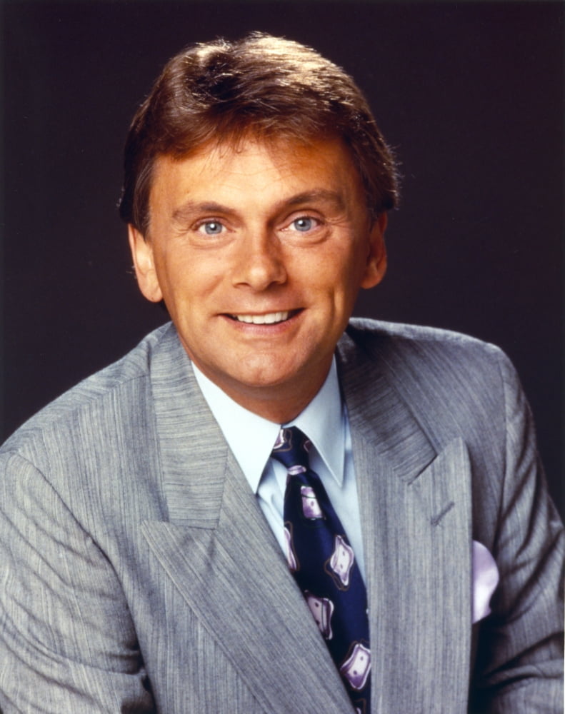 Pat Sajak Blue Coat Portrait Photo Print 8x10