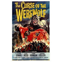 The Curse of the Werewolf movie poster 11x17 size
