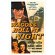 The Wagons Roll at Night movie poster print 27x40 inches.