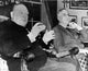 Winston Churchill and Franklin Roosevelt Living Room Photo Print