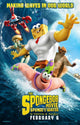 SpongeBob Movie: Sponge Out of Water poster 11x17 featuring vibrant colors and fun characters.
