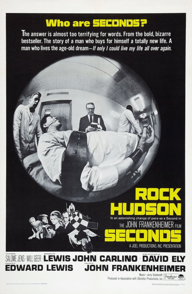 Seconds Movie Poster featuring Rock Hudson - 1966 Classic Film