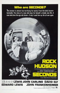 Seconds Movie Poster featuring Rock Hudson - 1966 Classic Film