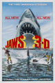 Jaws 3-D Movie Poster Print 11 x 17