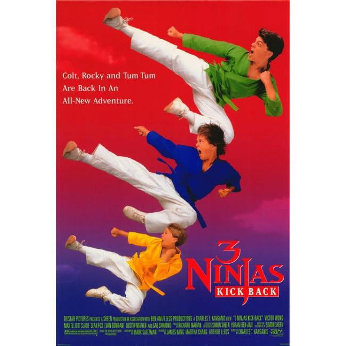 3 Ninjas Kick Back Movie Poster Print 27 x 40