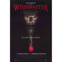Wishmaster Movie Poster Print showcasing horror film art