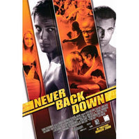 Never Back Down Movie Poster Print 27x40 - Martial Arts Film Art