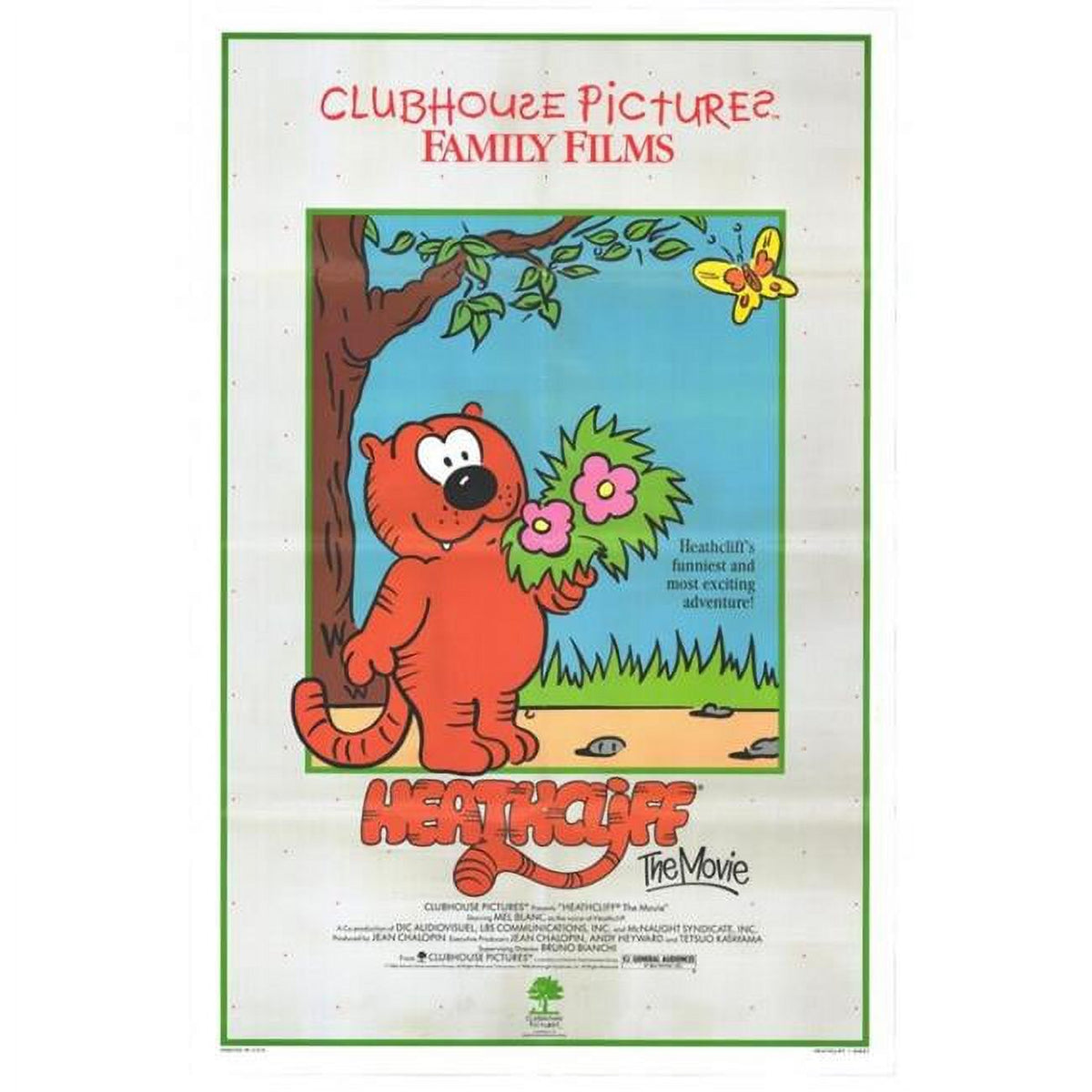 Heathcliff: The Movie Poster Print - 27 x 40 size.