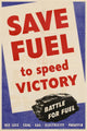 Save Fuel to Speed Victory vintage poster print