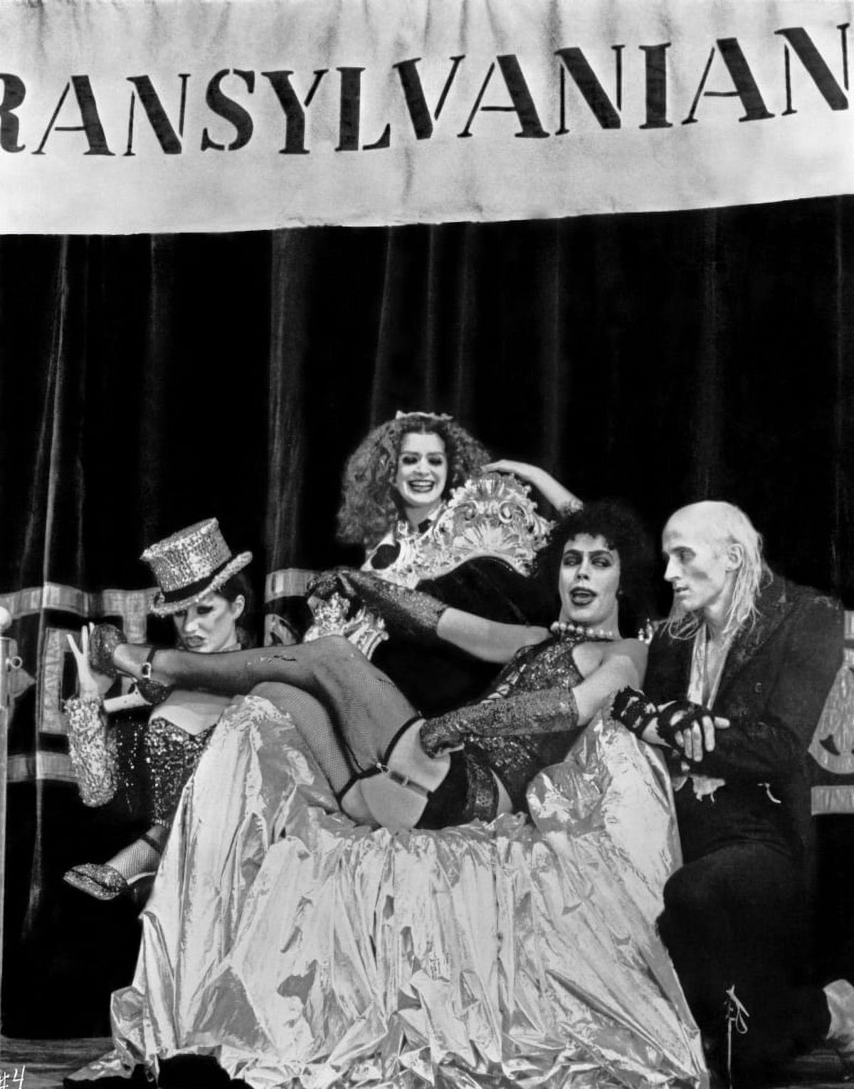 Film still from the Rocky Horror Picture Show photo print.