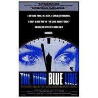 Thin Blue Line Movie Poster - 11x17 Print honoring law enforcement
