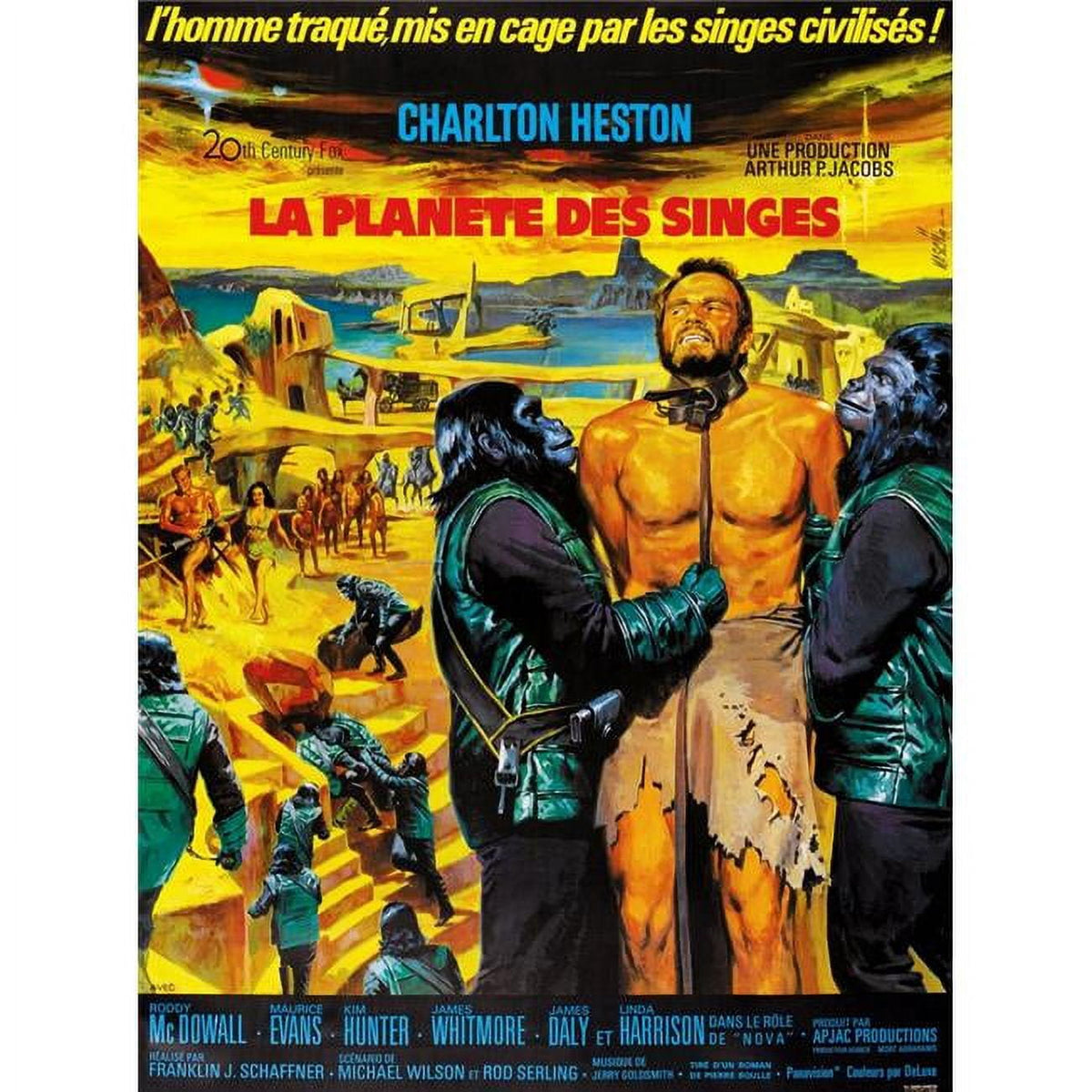 Planet of The Apes Movie Poster Masterprint 11x17