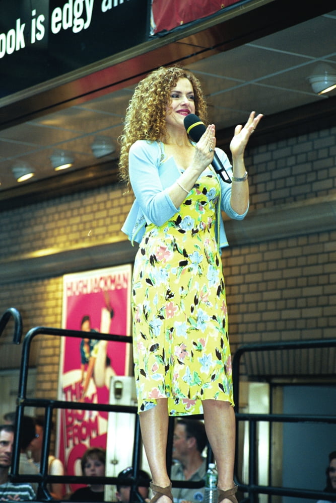 Bernadette Peters at Broadway Barks poster print by Janet Mayer