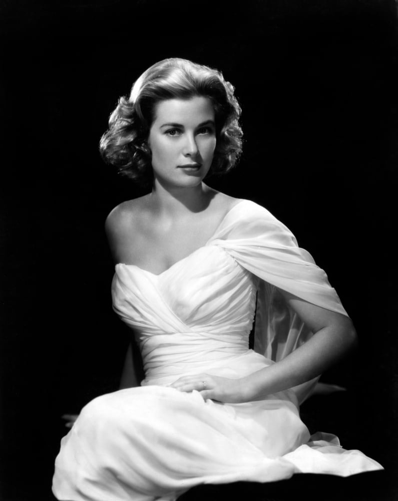 Grace Kelly 1954 Photo Print showcasing vintage glamour